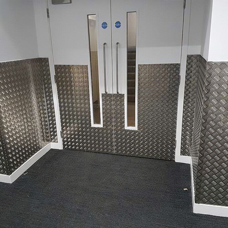 elevator floor dchecker plate