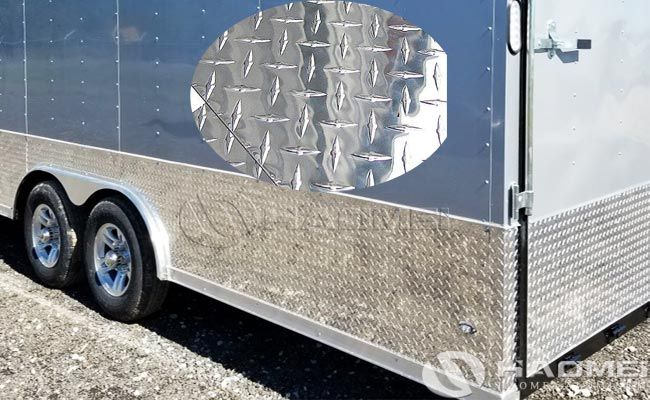 Cargo Trailer Diamond Plate