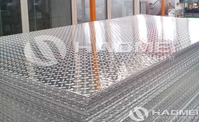 4x8x1/4 aluminum diamond plate