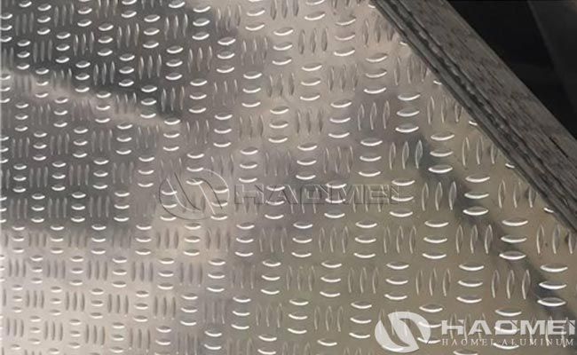 3 bar aluminum tread plate