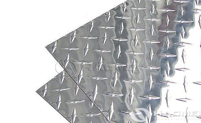 3003 h22 aluminium diamond sheet bright finish