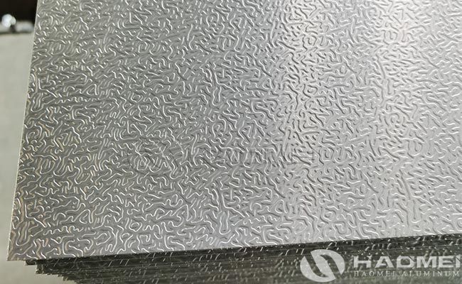stucco embossed aluminum 3003