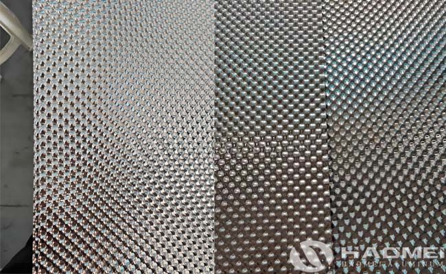 pearl spherical embossed aluminum sheet