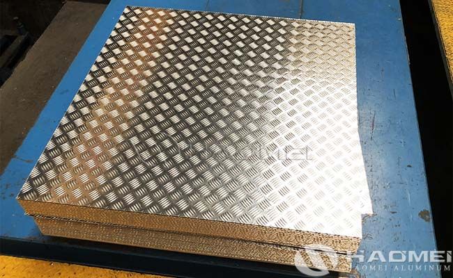 AlMg3 EN AW 5754 H114 tread plate AlMg3 EN AW 5754 H114 tread plate