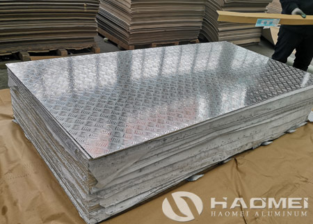 2400 x 1200 Aluminium Checker Plate