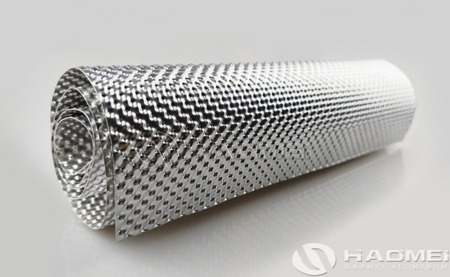 Hemispherical Pattern Aluminum Sheet